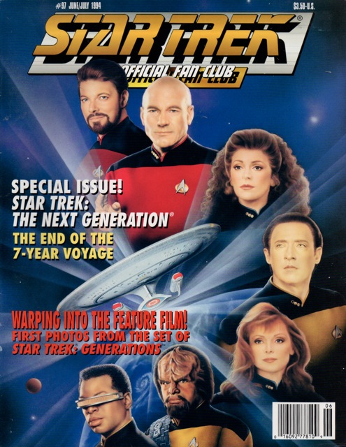 Publication: Star Trek: The Official Fan Club Magazine, #97 June/July 1994