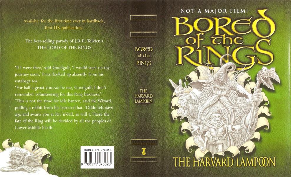 Publication: Bored of the Rings